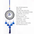 OM Symbol Tassel Wind Chime (NO.76) / Length 40cm/Weight 105g