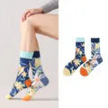 One Size (EU 36-42) / ZY-1001 Floral Hummingbird