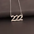 Number 222 / Silver