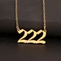 Number 222 / Gold
