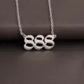 Nombre 888 / Argent