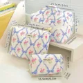 Octagonal Style 15.5*8*7.5cm / Blue Butterfly Flower