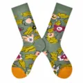 Taille unique / Floral Morandi Rétro