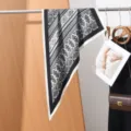 Zwart-wit Bloemenprint