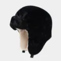 Taille unique / Noir Avec Doublure Beige
