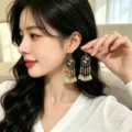 Colorful Tassel Ear Hook