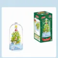 LK001 Snow Reflection Christmas Tree Rotating Music Box