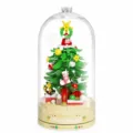 LK002 Starlight Christmas Tree Rotating Music Box