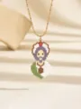 Capelli Viola Cartone Animato (8793-2)