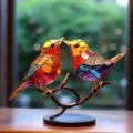2 Birds Ornament