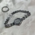 Silver Band Gray Face