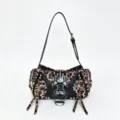 Estampado de Leopardo Negro