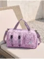 Taro Purple Leopard Print