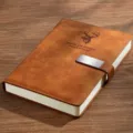 A5 Testa di Cervo Fibbia Piatta 240 Pagine / Marrone Scuro