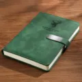A5 Testa di Cervo Fibbia Piatta 240 Pagine / Verde Smeraldo