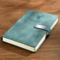 A5 Testa di Cervo Fibbia Piatta 240 Pagine / Blu lago