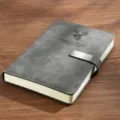 Hertenkop Magnetische Gesp Stijl / A5 (240 Pagina's) / Heeren Grijs