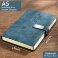 Sea of Stars Magnetische Gesp Stijl / A5 (360 Pagina's) / Zakelijk Blauw