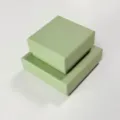 Κουτί με καπάκι και βάση / 7x7x3.5cm / Πράσινο του Γρασιδιού