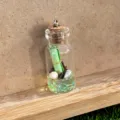 Estilo Botella a la Deriva Verde (F395)