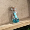 Estilo Botella a la Deriva Azul Claro (F395)
