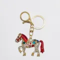 Rhinestone Little Horse - Red
