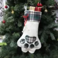 Blue Paw Print