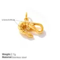 Shrimp Pendant(PJ2409G)