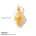 Conch Shell Pendant(PJ2410G)