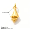 Conch Shell Pendant(PJ2418G)