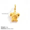 Small Turtle Pendant(PJ2420G)