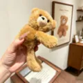 Bären-BB-Clip / Braungelb
