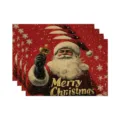 Vintage Illustration Santa (Style 10)