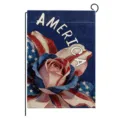 US Flagge Rose / 30x45cm