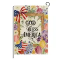 Gott segne Amerika Blumen / 30x45cm