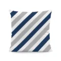 Diagonaler Streifen (Stil 3) / 45x45cm (Leinen)