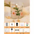 Paquet de Matériel Gaufré Rose + Kit d'Outils