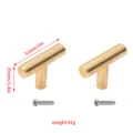 Premium Gold-Plated Handle - T-Shaped