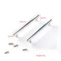 Premium Silver-Plated Handle - Long Silver