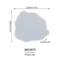 Irregular Coaster Mold - MD3479