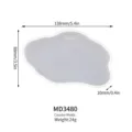 Irregular Coaster Mold - MD3480