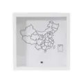 Στυλ Ταξιδιού στην Κίνα / 30x30cm / Λευκό