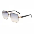 Gold Frame Grey Top Yellow Bottom Lenses