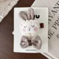Barrette Pression Lapin Nœud