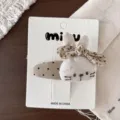 Barrette BB Lapin à Pois
