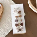 Heart Flower Group (7) / 5 Pieces/Pack