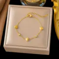 Bracelet Style (QZSLE2047) / Bracelet Only (Without Necklace) / Gold