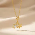 Collana Ciondolo Tartaruga Stella Marina / Oro
