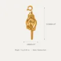 Middle Finger Gesture Pendant