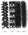 Juego de combinación de accesorios para el cabello (HH2123-170B) / Negro